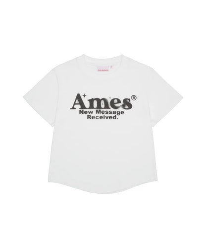 Ames Worldwide Round Hem Crop Tee - 7 colors
