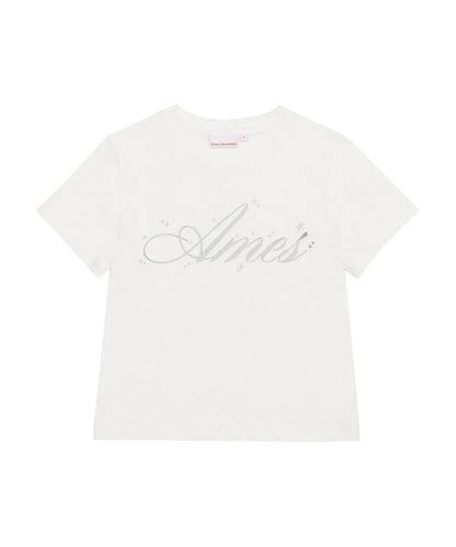 Ames Worldwide Silver Ames Crop Tee - 3 colors