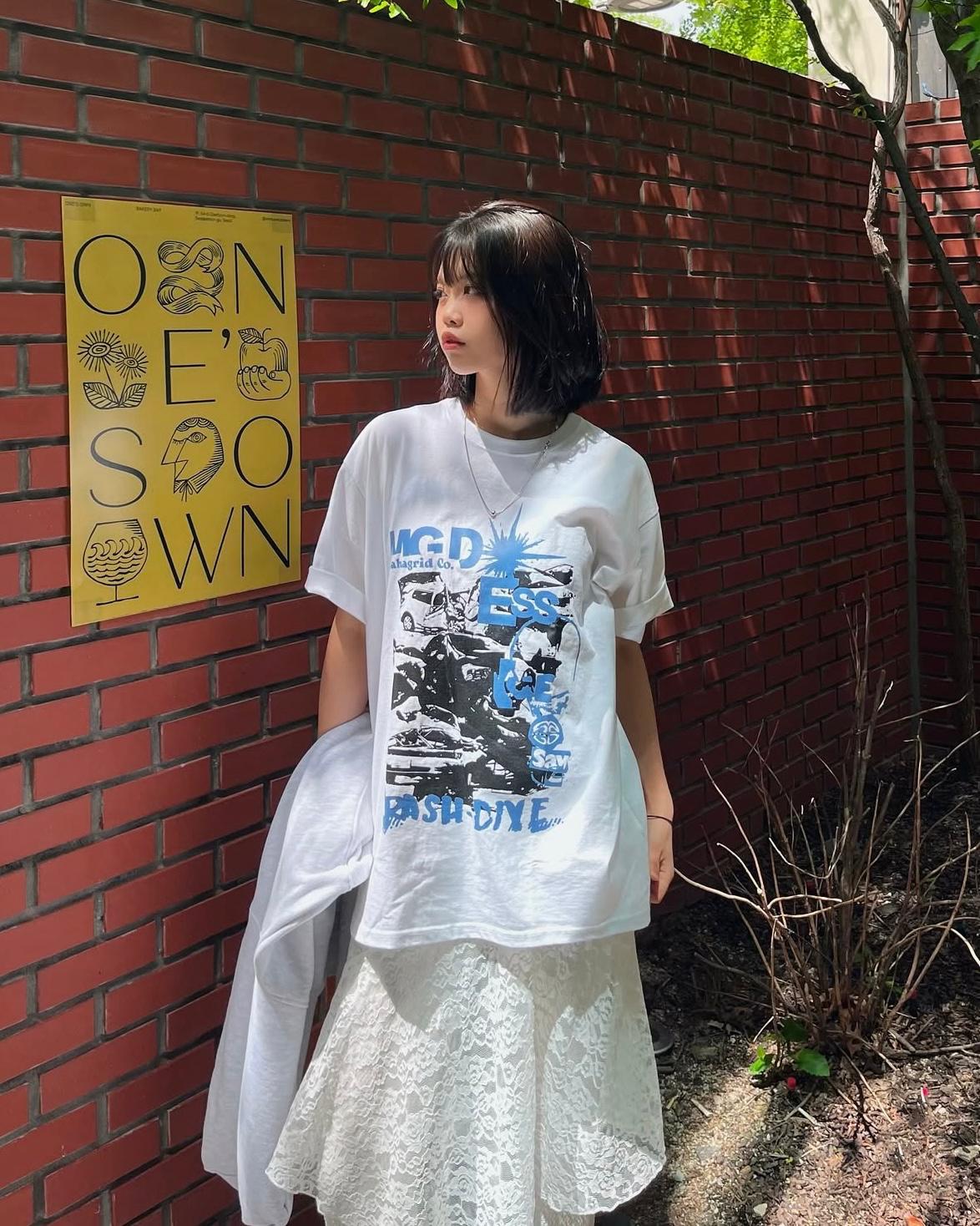 Mahagrid Crash Tee - 2 colors