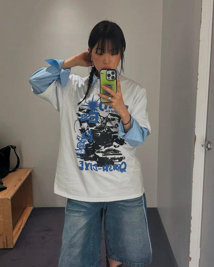 Mahagrid Crash Tee - 2 colors