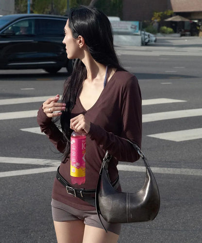 Stand Oil Tovi Bag - metallic gray