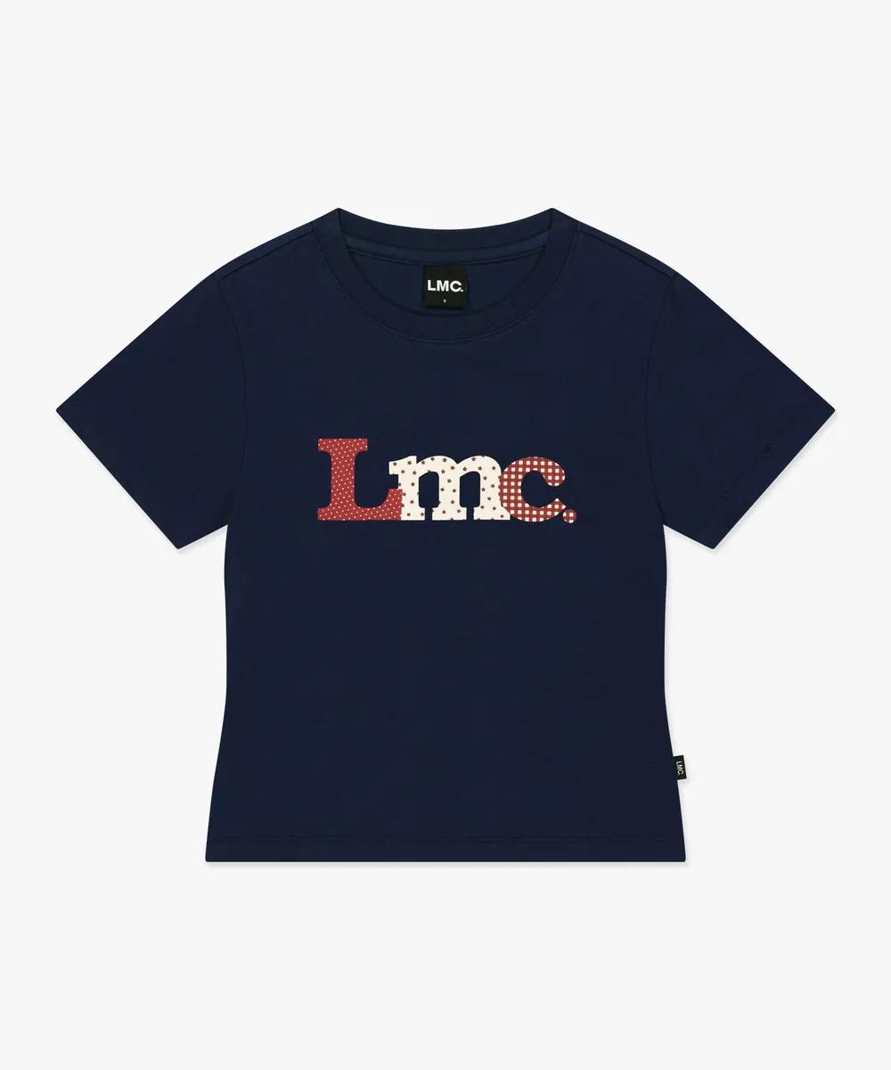 LMC WM Patchwork Logo Cropped Tee - 2 colors