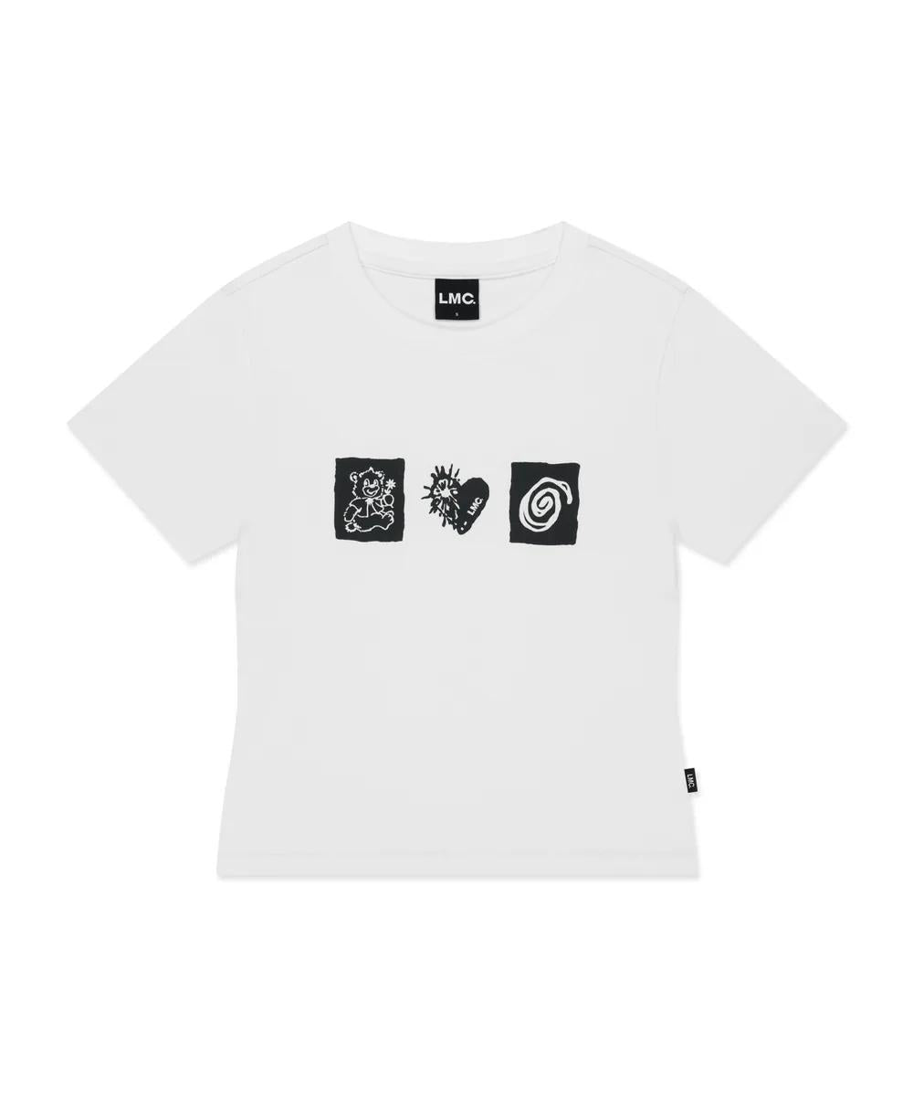 LMC WM Stamp Icon Cropped Tee - 2 colors