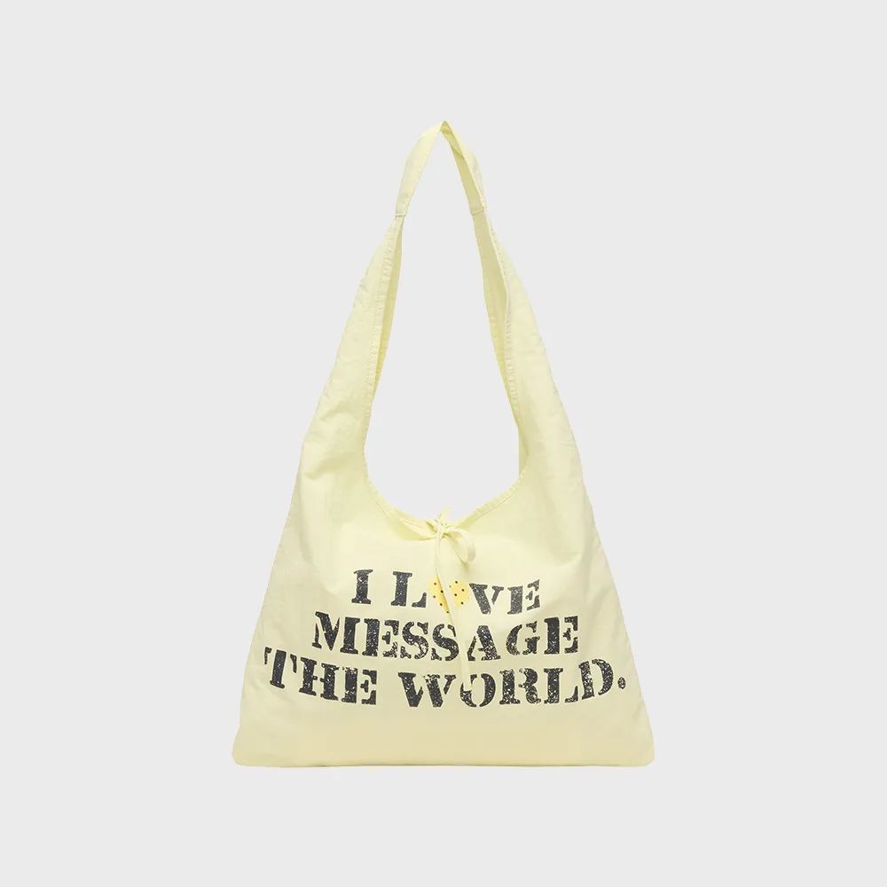 Ames Worldwide Lettering Casual Hobo Bag - 4 colors