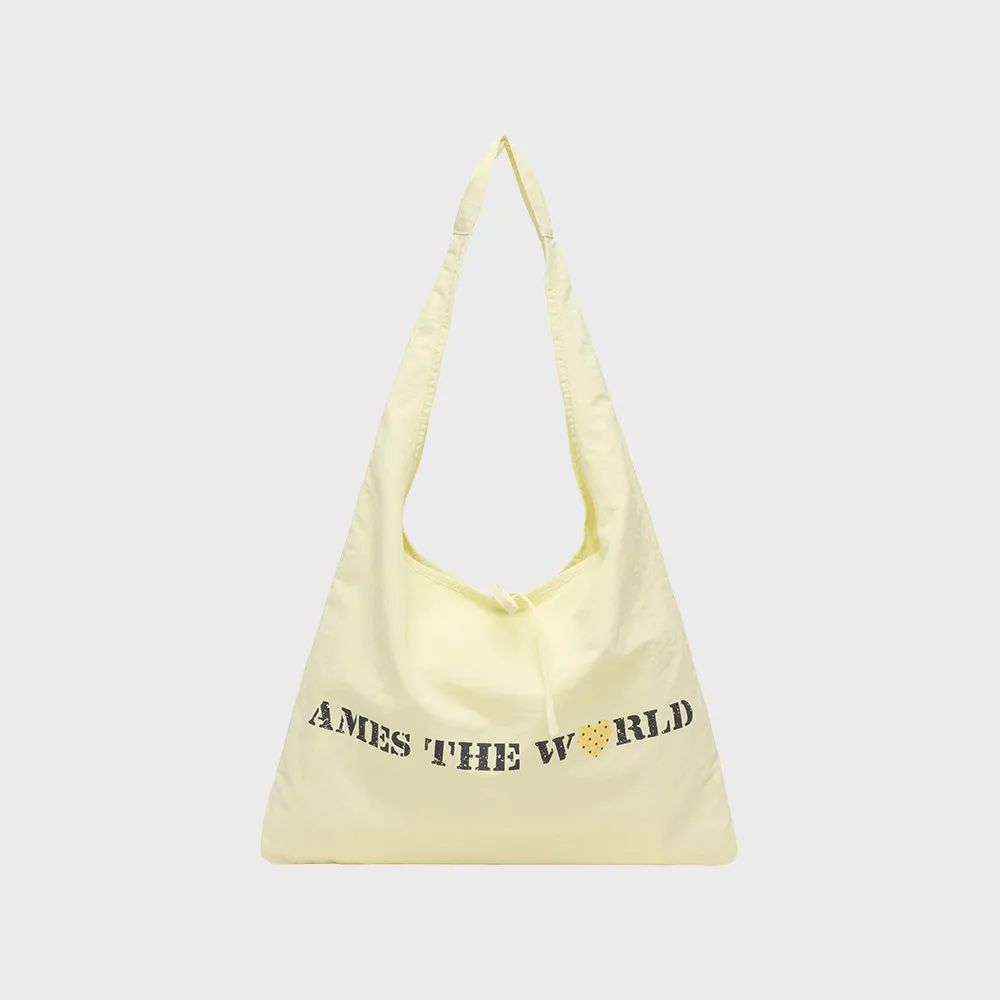 Ames Worldwide Lettering Casual Hobo Bag - 4 colors