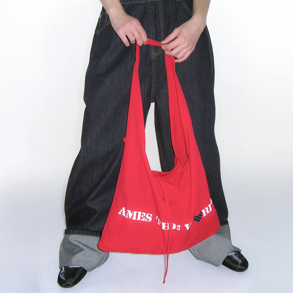 Ames Worldwide Lettering Casual Hobo Bag - 4 colors