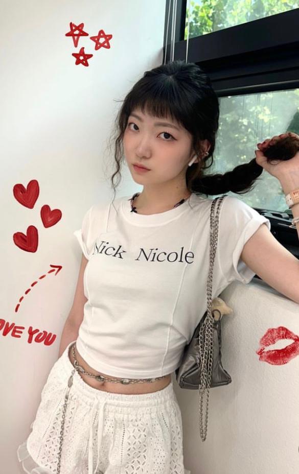 Nicole Pintuck Crop Tee - 4 colors