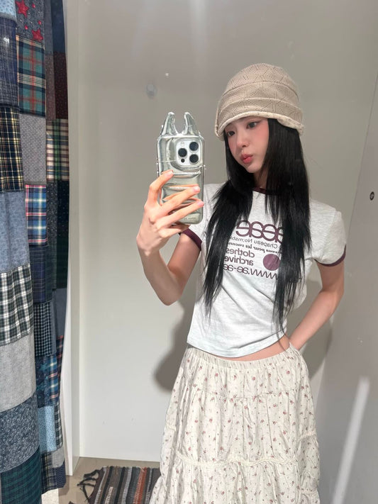 aeae Web Logo Ringer Tee - 3 colors