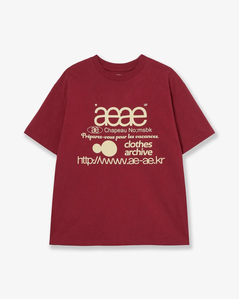 aeae Web Logo T-shirts - 12 colors