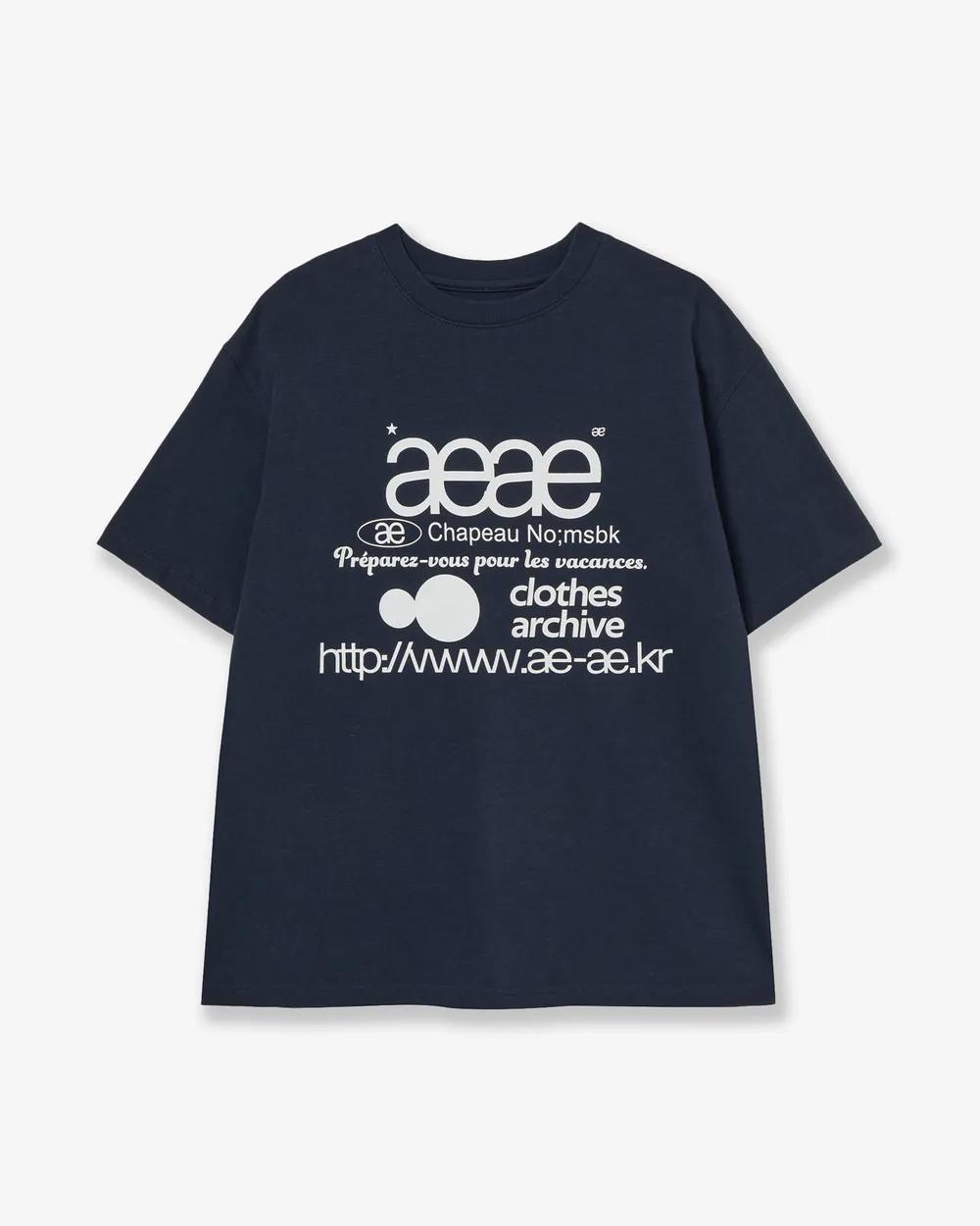 aeae Web Logo T-shirts - 12 colors