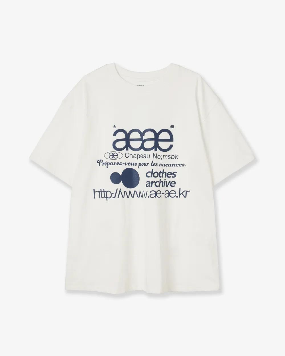 aeae Web Logo T-shirts - 12 colors