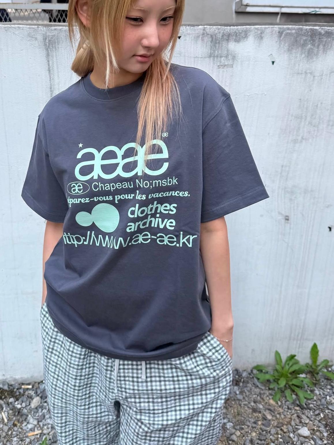 aeae Web Logo T-shirts - 12 colors