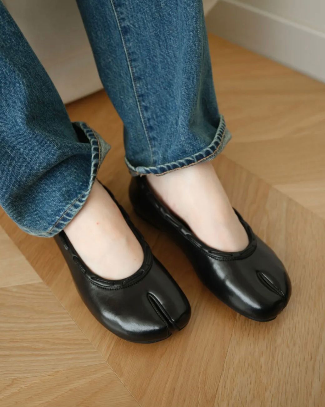 PAES Leather String Flat - 2 colors