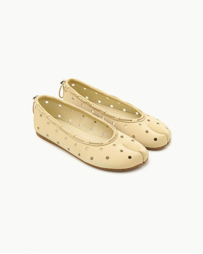 PAES Leather String Flat (cheese) - 2 colors