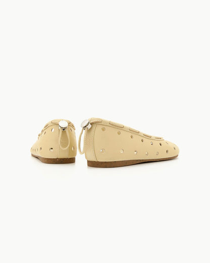 PAES Leather String Flat (cheese) - 2 colors