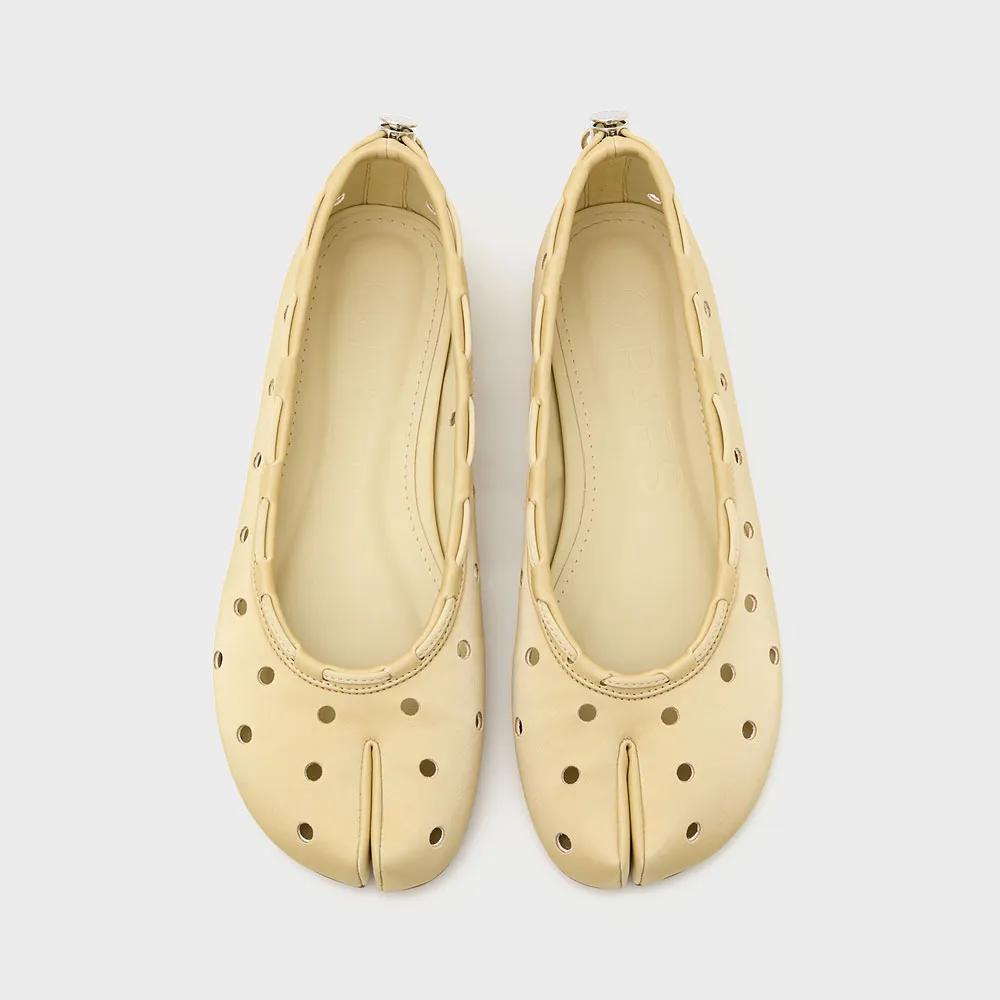 PAES Leather String Flat (cheese) - 2 colors