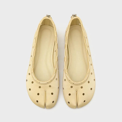 PAES Leather String Flat (cheese) - 2 colors
