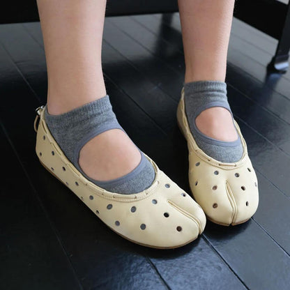 PAES Leather String Flat (cheese) - 2 colors