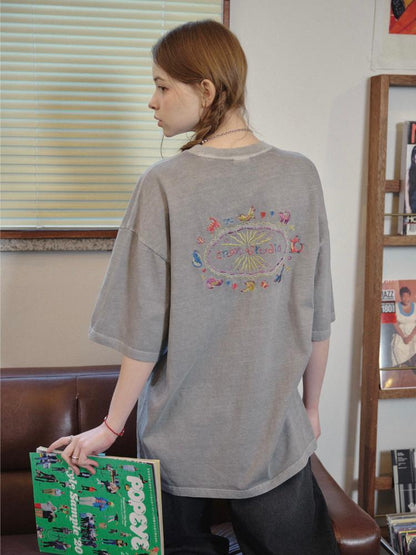 CPGN Cat Stitch Pigment Tee - 4 colors