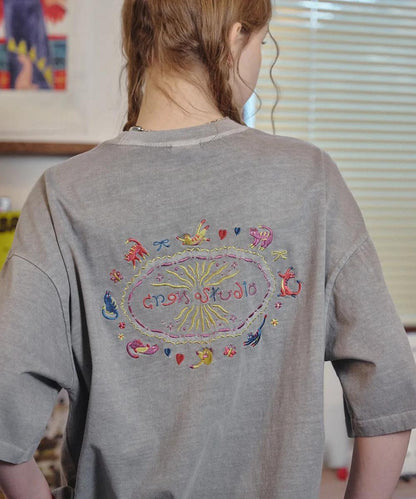 CPGN Cat Stitch Pigment Tee - 4 colors
