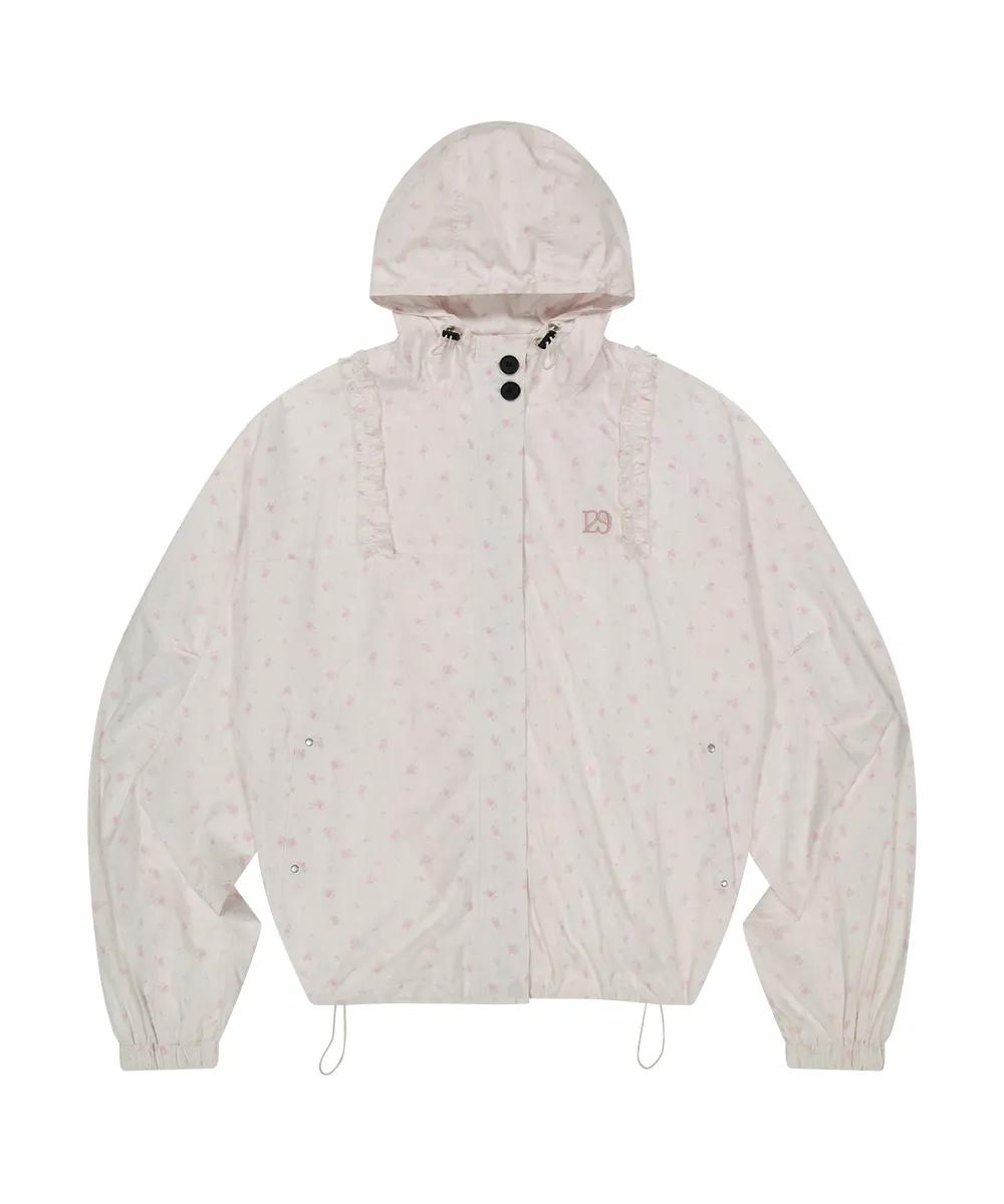 ILLIGO Oblique Frill Hooded Jacket - 6 colors